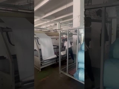 فیلمبرداری در محل فرآیند تولید کارخانه پارچه ی شرکت جیاروی نساجی