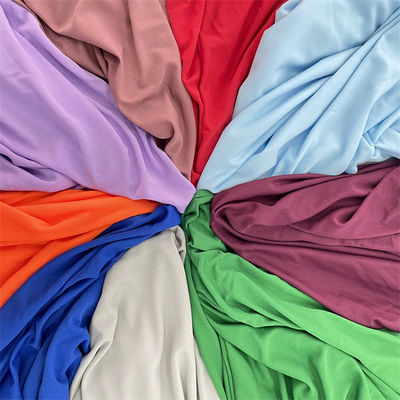 factories supplier stock fabric waterproof flame retardant 4 way stretch polyester fabric